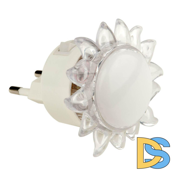 Настенный светодиодный светильник Uniel Детская серия DTL-308-Подсолнух/RGB/4LED/0,5W 10322