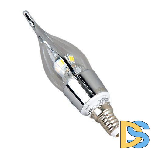 Лампа светодиодная диммируемая Elvan E14 5W 3000K прозрачная E14-5W-3000K-DimQ100A-SL