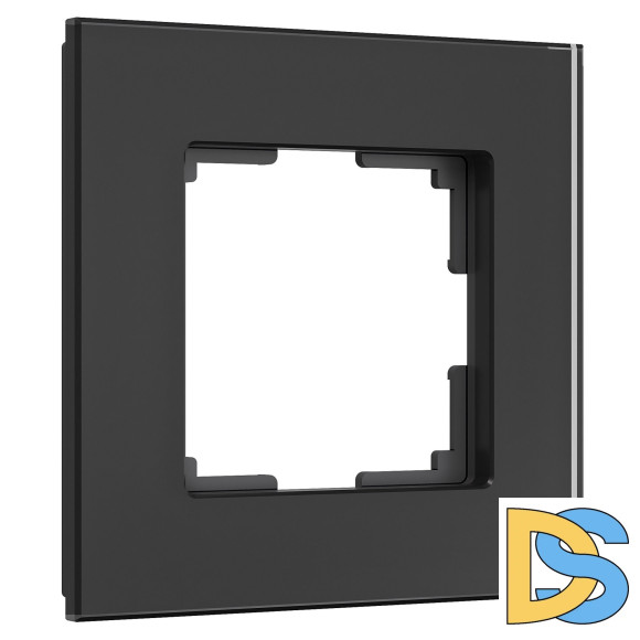 Рамка на 1 пост Werkel Senso (черный, стекло soft-touch) W0013108