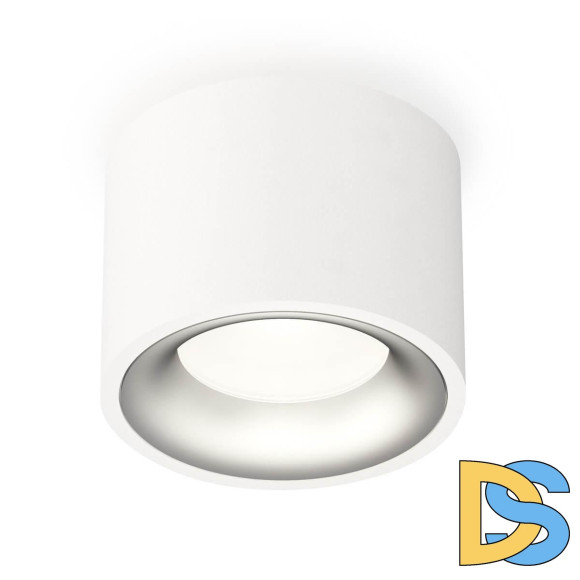 Комплект накладного светильника Ambrella light XS7510023 SWH/MCH белый песок/хром матовый (C7510, N7013)