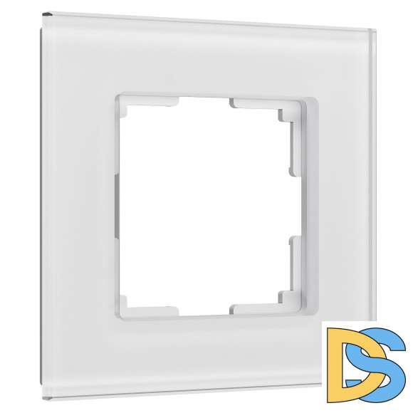 Рамка на 1 пост Werkel Senso (белый, стекло soft-touch) W0013101