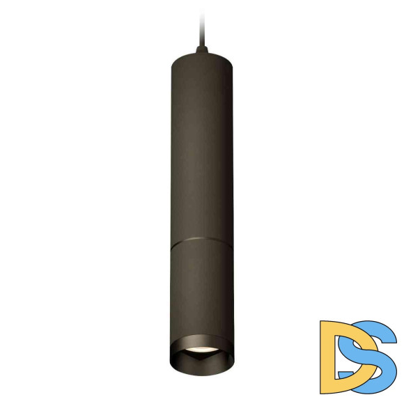 Комплект подвесного светильника Ambrella light Techno Spot XP6323010 SBK/PBK черный песок/черный полированный (A2302,C6356,A2061,C6323,N6131)