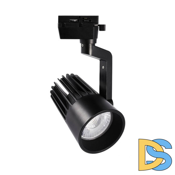Трековый светодиодный светильник Volpe ULB-Q274 25W/4000К BLACK UL-00005928