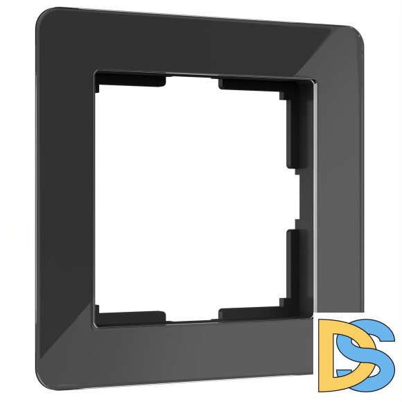 Рамка на 1 пост Werkel Acrylic (черный) W0012708