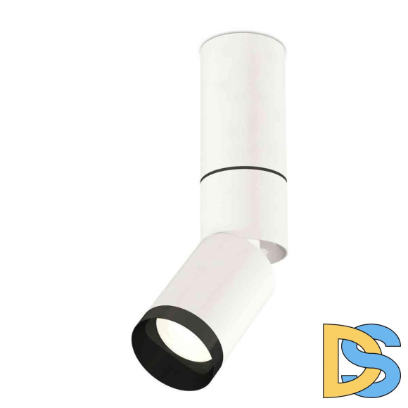 Комплект накладного светильника Ambrella light Techno Spot XM6312115 SWH/PBK белый песок/черный полированный (C6322,A2061,A2220,C6312,N6131)