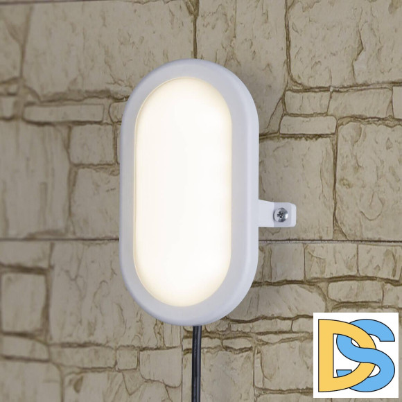Пылевлагозащищенный светильник Elektrostandard LTB0102D LED 17 см 6W белый a036709