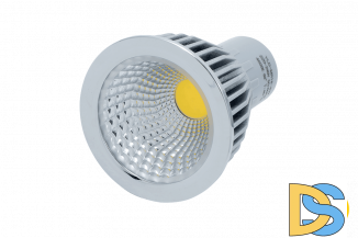 Лампа светодиодная серия LB MR16, 6 Вт, 3000К, цоколь GU5.3, цвет: Хром