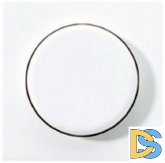 Светорегулятор поворотно-нажимной Jung ECO Profi  420 Вт (LED 3-100 Вт) Белый