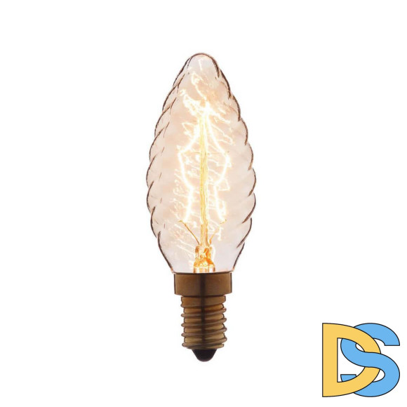 Лампа накаливания E14 40W прозрачная 3540-LT