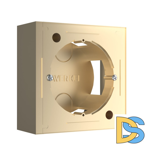 Коробка для накладного монтажа Werkel (шампань) W8000011