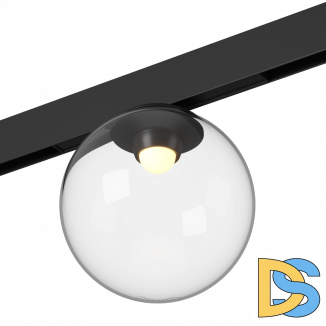 Магнитный светильник-шар серии SY mini, 48В, 7,5W Черный 3000  SY-mini-523619E-7.5-48-BL-WW
