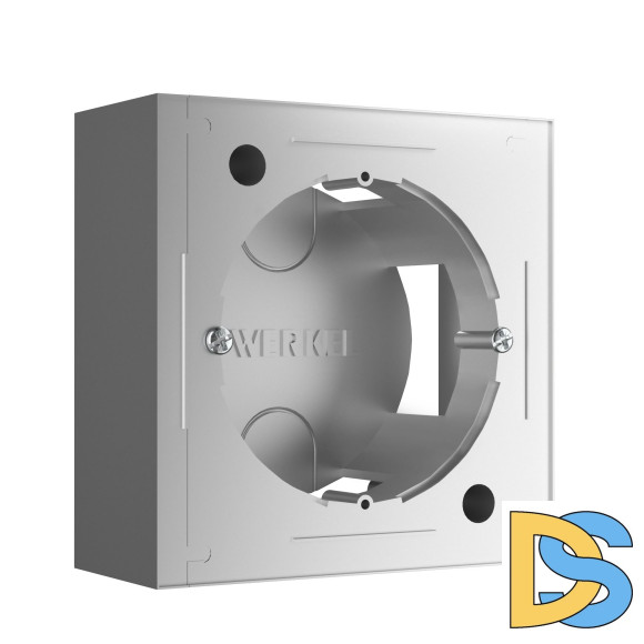 Коробка для накладного монтажа Werkel (серебряный) W8000006