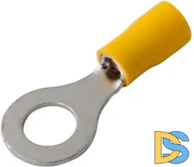 Наконечник кольцевой изолированный ø 8.4 мм 4-6 мм² (НКи 6.0-8/НКи5,5-8) желтый