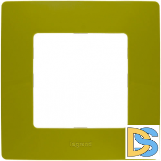 Рамка Legrand Etika 1-постовая зеленый папоротник 672541
