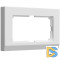 Рамка для двойной розетки Werkel Stark (белый) W0081801