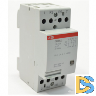 Модульный контактор АВВ ESB 25-22-230 AC/DC