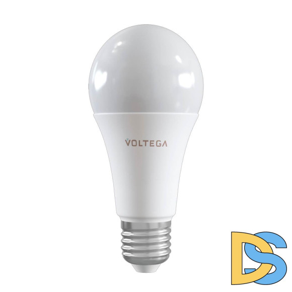 Лампа светодиодная Voltega E27 15W 4000K матовая VG2-A60E27cold15W 7157