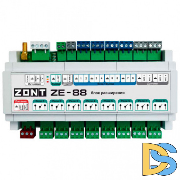 Блок расширения ZONT ZE-88 для контроллеров арт. ML00005693