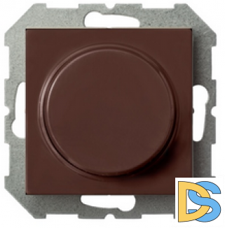 Диммер поворотный 400Вт(LED 5-200 Вт) EPSILON коричневый