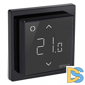 Терморегулятор DEVIreg Smart black (черный) - Wi-Fi