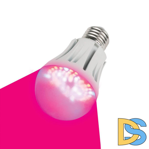 Лампа светодиодная для растений Uniel E27 9W LED-A60-9W/SP/E27/CL 09645