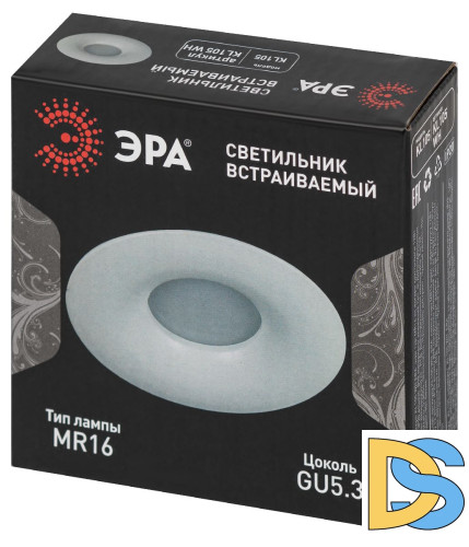 Встраиваемый светильник Эра KL105 WH Б0059791