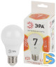 Лампа светодиодная Эра E27 7W 2700K LED A60-7W-827-E27 Б0029819
