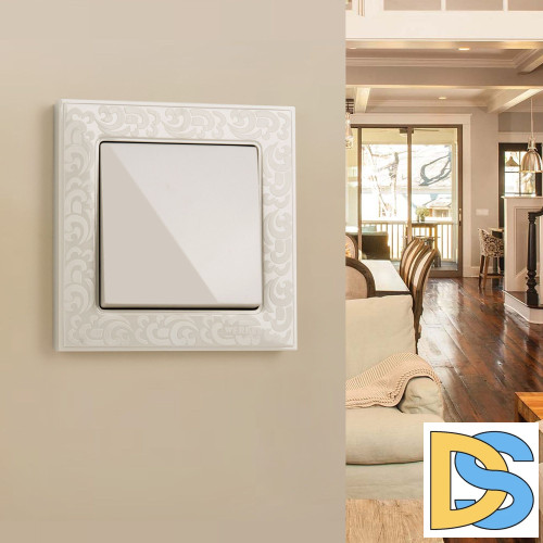 Выключатель одноклавишный Werkel (слоновая кость) W1110003