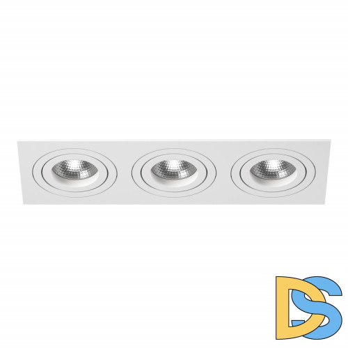 Встраиваемый светильник Lightstar INTERO 16 i536060606 (217536+217606+217606+217606)