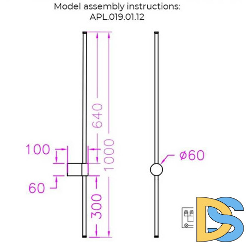 Бра Aployt Merian APL.019.01.12