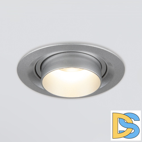 Встраиваемый светодиодный светильник Elektrostandard 9920 LED 15W 4200K серебро 4690389162909