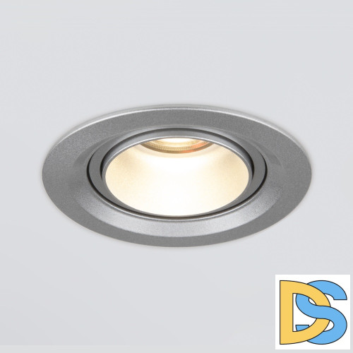 Встраиваемый светодиодный светильник Elektrostandard 9920 LED 15W 4200K серебро 4690389162909