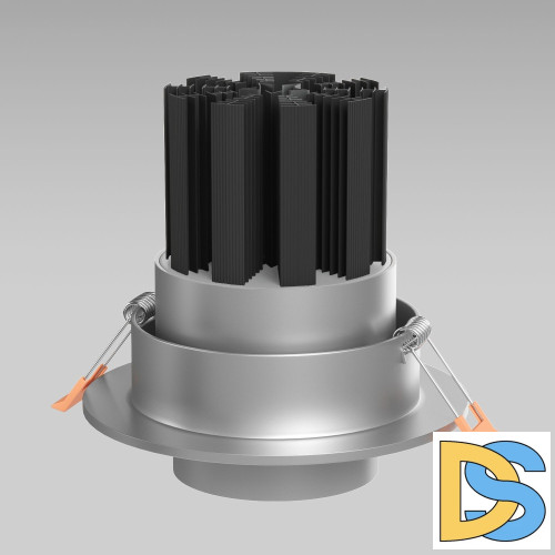 Встраиваемый светодиодный светильник Elektrostandard 9920 LED 15W 4200K серебро 4690389162909