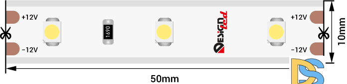 Светодиодная лента DesignLed DSG360-12-W-65 000262