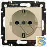 Розетка 2К+3 Legrand Valena 16A 250V с/з механической системой выталкивания вилки винтовой зажим слоновая кость 774395