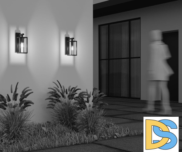 Уличный настенный светильник Maytoni Cell O452WL-01GF1