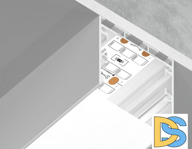 Алюминиевый профиль Ambrella Light Profile System GP2550WH