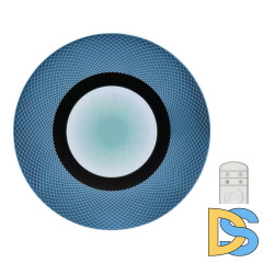 Потолочный светодиодный светильник Fametto Nimfea DLC-N502 34W ACRYL/CLEAR