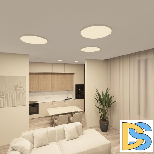 Потолочный светильник Denkirs Thin DK6524-WH