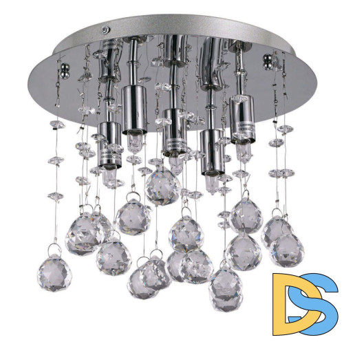 Потолочный светильник Ideal Lux Moonlight PL5 Cromo 094649