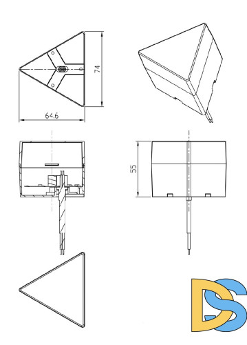 Светодиодный соединительный модуль Эра SML-AC-W-6K-03 Б0050959