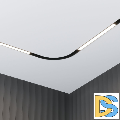 Трековый светодиодный светильник Maytoni Technical Basis TR030-4-12W3K-WW-DS-B