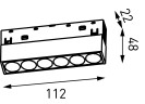 Трековый светильник Lumker SY-LINK-110-BL-6-NW 013641