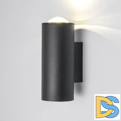 Уличный настенный светильни Elektrostandard Column 35138/U черный 4690389194566 a063022