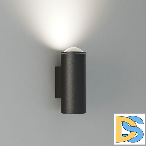 Уличный настенный светильни Elektrostandard Column 35138/U черный 4690389194566 a063022