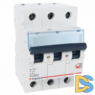 Автоматический выключатель Legrand TX3 C 25А 3P 404058