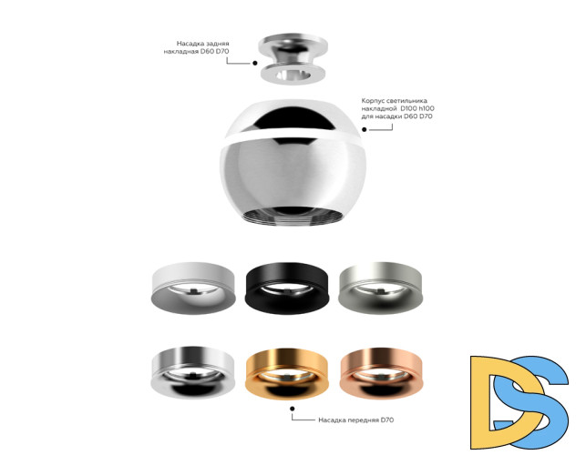 Насадка передняя Ambrella Light DIY Spot N7011