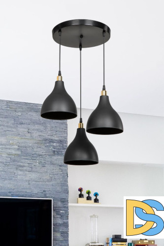 Подвесной светильник Toplight Marjory TL1615H-03BK