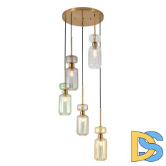 Каскадная люстра Escada Gloss 1141/5S CL/BG/GN/SM/AM