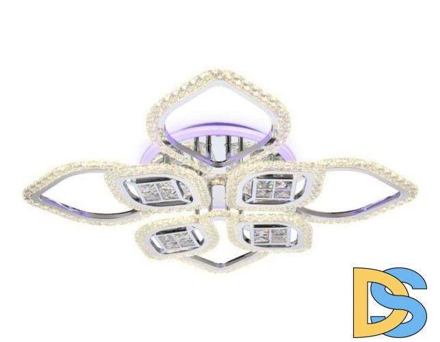 Потолочная светодиодная люстра Ambrella Light Acrylica Ice FA283